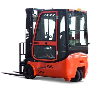 1500kg de 3 ruedas de la carretilla elevadora eléctrica con cabina - Product Image 1