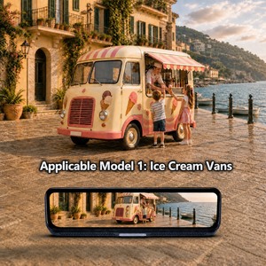 Caméra de tableau de bord en streaming pour camion de crème glacée et camion de restauration, double caméra 2K 60FPS, <span class=keywords><strong>vision</strong></span> nocturne Sony Starlight, enregistrement MDVR - Product Image 4