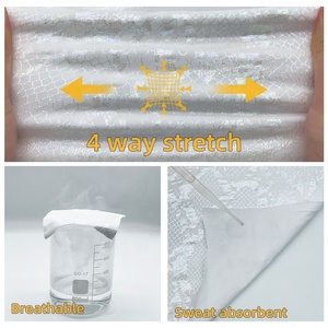 Chất Lượng Cao Bí Ẩn Sáng Động Vật In Kim Loại Lá Polyamide Spandex Vải Đồ Bơi Áo Ngực Bikini Dancewear Vải - Product Image 2