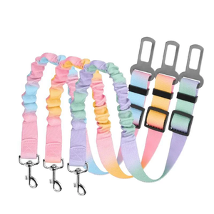 Correa de Seguridad Retráctil Elástica y Colorida para Mascotas, Cinturón de Seguridad para Perros y Gatos en el Automóvil, Venta al por Mayor - Product Image 2