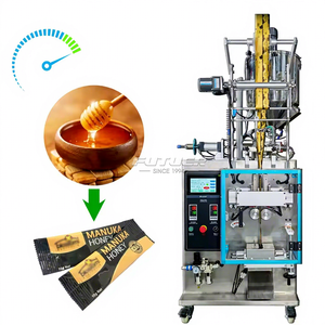 Máquina Automática de Alta Velocidad para Envasado de Palitos de Miel, Máquina de Llenado y Empaquetado para Producción de Sobres de Pasta de Maní Líquida - Product Image 1