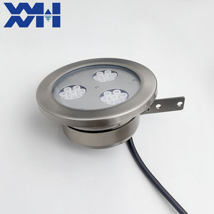 Projecteur <span class=keywords><strong>LED</strong></span> Submersible DMX RGB IP68 Étanche 12V 24V en Acier Inoxydable pour <span class=keywords><strong>Piscine</strong></span> et Aménagement Extérieur avec Télécommande, Conforme CE RoHS - Product Image 2