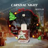 Pengharum Mobil Portabel Berkualitas Tinggi Hadiah Natal Aroma Tahan Lama Penghilang Bau 8ml Aroma Pinus Ukuran Reguler Pabrik