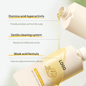 Großhandel Custom Natural Sanfte Reinigung Shampoo Sclap Reinigung Diamino säure Schwache Säure Formel Ingwer Shampoo - Product Image 5