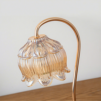 Bambus-Holz Duftlampe im Instagram-Stil Aromatherapie-Geschenk Tischlampe Rauchfrei Temperatureinstellbar Amerikanisch-Vintage