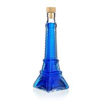 Bouteille diffuseur de roseau en verre Tour Eiffel 200ml avec surface gravée par joint en liège