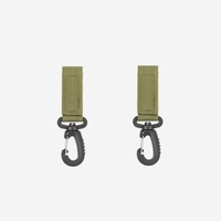 Clip de sac à dos tactique en nylon pour extérieur, boucle multifonctionnelle pour ceinture de taille, accessoire d'escalade, porte-clés