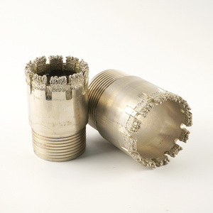FineDrill Precio de fábrica Broca geológica 59 75 <span class=keywords><strong>91</strong></span> 110 130 150mm Broca de diamante galvanizada para perforación de roca dura - Product Image 2
