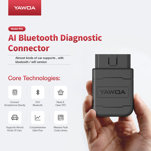 Instrument de diagnostic des pannes de voiture P01 Bluetooth Ordinateur de conduite Détecteur de voiture Boîte intelligente Bluetooth 3.0 pour voiture - Product Image 5