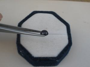 Gran Gema de Amatista Africana Tallada con Láser, Cabujón Redondo de 7mm, Certificada por Terceros - Product Image 3