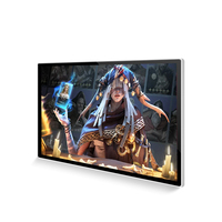 Affichage numérique intérieur Full HD Android mural 65 pouces, écran publicitaire, guide d'ascenseur, écran d'accueil éducatif