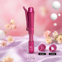 Injection d'acide hyaluronique 0,3 ml et 0,5 ml pour le remplissage des lèvres, produit de comblement dermique
