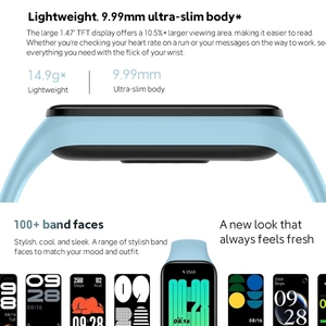 Originale <span class=keywords><strong>Xiaomi</strong></span> Redmi Smart Wristband 2 Tracker braccialetto Fitness 1.47 pollici colore frequenza cardiaca <span class=keywords><strong>Xiaomi</strong></span> Smart Watch Band - Product Image 6