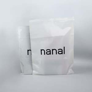 Sac d'expédition express imperméable à fermeture hermétique écologique, sac en polyéthylène pour courrier avec un joli logo, pour vêtements - Product Image 4