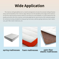 Machine d'essai de résistance à la fatigue pour matelas, machine d'essai de compression pour matelas, machine d'essai de ourlet pour matelas