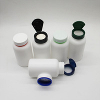 Capsules personnalisées 120cc 150cc Bouteille en plastique scellée Capsules de médecine en plastique à large ouverture Conteneur Bouteille de pilules