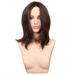 Women's Indian Remy Human Hair <b>Toupee</b> with Lace & PU Base Natural Wave Custom Made - Product Image 2