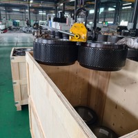 Nouvel ensemble de rouleaux de rechange pour moulin à granulés de bois Gepm 900, en acier allié HRC 55-60