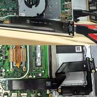 M.2 NVME ocular 4i adaptor PCIe 4.0 Gen4 kabel ekstensi Laptop, kabel ekstensi untuk kartu grafis SSD kunci M M2 komputer kunci
