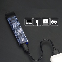 Briquets électriques Encendedores sans flamme populaires Type-C Mini briquet de tuyau de charge pour femme