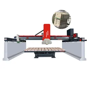 Multi Blade Snijmachine Voor Graniet Horizontale En Verticale Drieweg Zware Brug Zag Marmer Blok Steen Cutter Motor