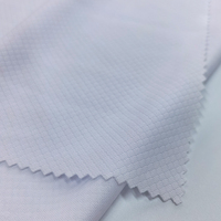 Tissu maille œillet respirant léger 155 GSM 100 % polyester blanc effet diamant 3D pour maillot de basketball – Grande Vente