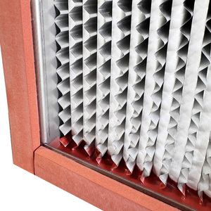 แผ่นกรองอากาศ HVAC แบบกำหนดเองพร้อมประสิทธิภาพสูง H13H14 - Product Image 1