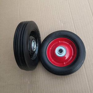 Solid Wheel 6 X 1.5 Inch Ball Bearing Puncture Proof <b>For</b> Handcart <b>Tool</b> <b>Cart</b> - Product Image 3