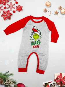 <span class=keywords><strong>Pijamas</strong></span> Tejidas a Juego Familiares Navideñas para el Hogar, Tallas Grandes, <span class=keywords><strong>de</strong></span> Dos Piezas, Personalizadas para Dropshipping con Logotipo Frontal - Product Image 2