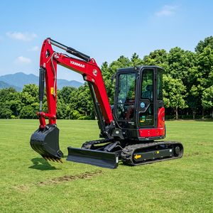 รถขุดขนาดเล็กยี่ห้อ YANMAR 55 รุ่น VIO55-6 จากญี่ปุ่น รถขุดขนาดเล็กของญี่ปุ่น น้ำหนัก 5.5 ตัน ชุดเกียร์หลัก น้ำหนักใช้งาน 5 ตัน สำหรับงานดิน - Product Image 1