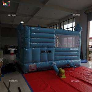 Bouncer gonflable commercial bleu pastel <span class=keywords><strong>de</strong></span> 4 m à sommet pointu, en PVC, gonflage rapide, idéal pour les fêtes d'enfants et les entreprises <span class=keywords><strong>de</strong></span> <span class=keywords><strong>location</strong></span> - Product Image 5