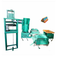 Prix d'usine pas cher Ligne de production de craie scolaire 1/2/4/8 moules faisant la machine 90KW 220V 3 mois de garantie