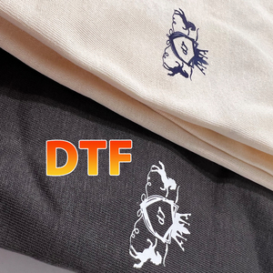 Camiseta profesional personalizada para hombre, camiseta de manga corta de algodón 100%, Camiseta de cuello redondo Vintage con estampado DTF de tu propio diseño gráfico - Product Image 4