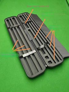 กระเป๋าใส่ไม้คิวสนุ๊กเกอร์หนังแท้ Miaojin รุ่นใหม่ ขนาด 1/2 พร้อมรหัสล็อค ดีไซน์หัวใหญ่ 9 หัว ชุดอุปกรณ์ครบชุด - Product Image 3