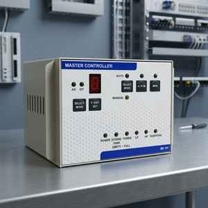Panneau de contrôle automatique du niveau d'eau avec affichage numérique, système intelligent de gestion de pompe pour réservoir, modèle FCW en cuivre pour système électrique - Product Image 3