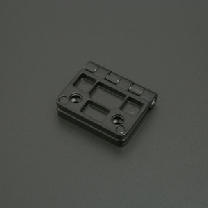 Bisagra de Puerta Negra Personalizada CL019 <span class=keywords><strong>con</strong></span> Orificio, Cierre para Puerta de Gabinete, Aleación de Zinc - Product Image 5