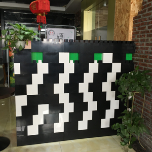 Bloque de construcción gigante certificado CE bloque de construcción gigante para oficina paredes divisorias interiores colores personalizados - Product Image 2