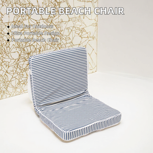 Customized Logo Outdoor 6 Adjustable Reclining <strong>Beach</strong> Chair Lounger 600D Oxford Portable Foldable <strong>Beach</strong> Chair <strong>Seats</strong> - Product Image 6