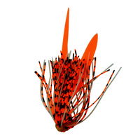 12cm 30+1 Stränge Silikon-Jig-Fischereidraht für Köder, Buzzbaits, Löffelköder, Fliegenbinden, Silikon-Skirt-Material