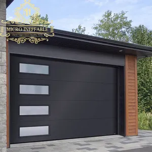 Main Door Entrance Wholesale Double Car 16x7 Garage Door Window