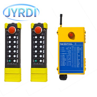 Saga-K4 8 boutons Double vitesse Radiocommande industrielle sans fil pour grue Interrupteurs de commande de pont roulant
