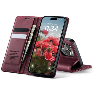 Caseme กระเป๋าเงินใส่โทรศัพท์รุ่น033สำหรับ iPhone 13 Pro ที่ใส่บัตรฝาพับคุณภาพสูง - Product Image 5