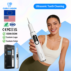 CURVY MOON <span class=keywords><strong>Appareil</strong></span> Portable Ultrasonique de Nettoyage <span class=keywords><strong>Dentaire</strong></span> pour Adultes, Éliminateur de Tartre et de Taches, Blanchisseur de Dents - Product Image 1