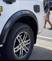 Kit de conversion de carrosserie SUV ABS, élargisseurs d'ailes de 4 pouces, garde-boue anti-éclaboussures pour Everest Endeavour 2022 2023