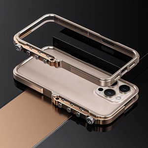 Coque de téléphone en métal blindé haut de gamme anti-chute avec dissipation thermique pour iPhone 18 Pro Max pour hommes – Idéale pour le dropshipping - Product Image 6