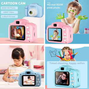 Cámara Digital Mini X2 para Niños, Pantalla de 2.0 Pulgadas, Grabadora de Video HD con Doble Lente, Ranura para Tarjeta MicroSD/TF, el Mejor Regalo para Niños de 3 Años en Adelante - Product Image 2
