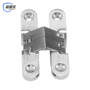 Xin Xiong Jia Concealed <b>Hinge</b> 1mm Zinc Alloy 180 Degree Adjustable H Type For <b>Door</b> <b>Window</b> - Product Image 3