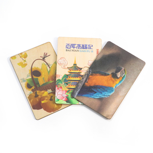 การ์ดแสดงผลแบบไม้พิมพ์สีสำหรับงานไม้ NFC cr80สำหรับโรงแรมคีย์การ์ดวีไอพีทำจากไม้ - Product Image 6