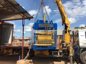 Automatic QT4-15 <b>Paving</b> Block Machine With Hollow Bricks Mold Includes Core Components-Pump for Brick Molding Automatic <b>Paving</b> B - Product Image 2
