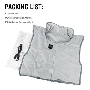 <b>Heated</b> Vest <b>USB</b> Rechargeable 3 Heating Levels Electric Warm <b>Gilet</b> for Outdoor Winter Wear - Product Image 6